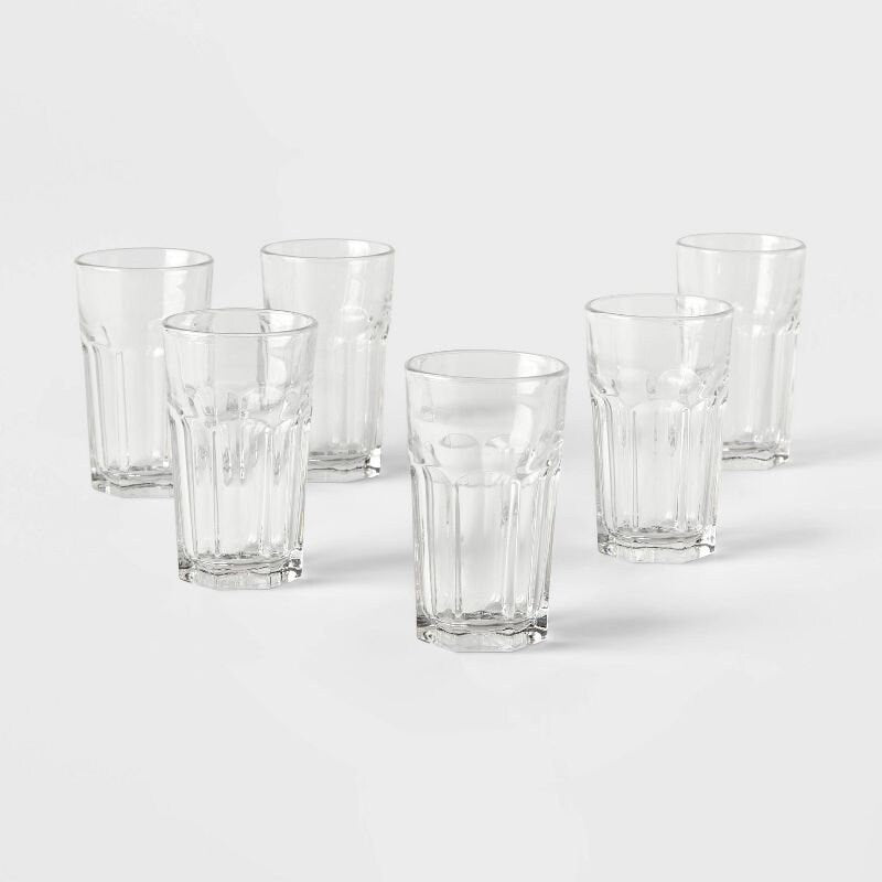 6 pack drinking glasses